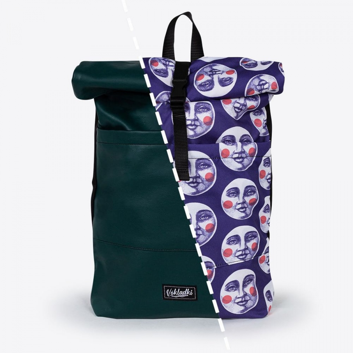  Двухсторонний «Изумрудный + Луна»