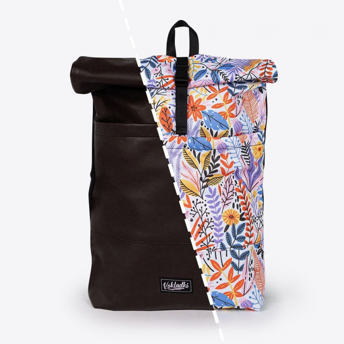  Двухсторонний «Шоколадный + Цветы»