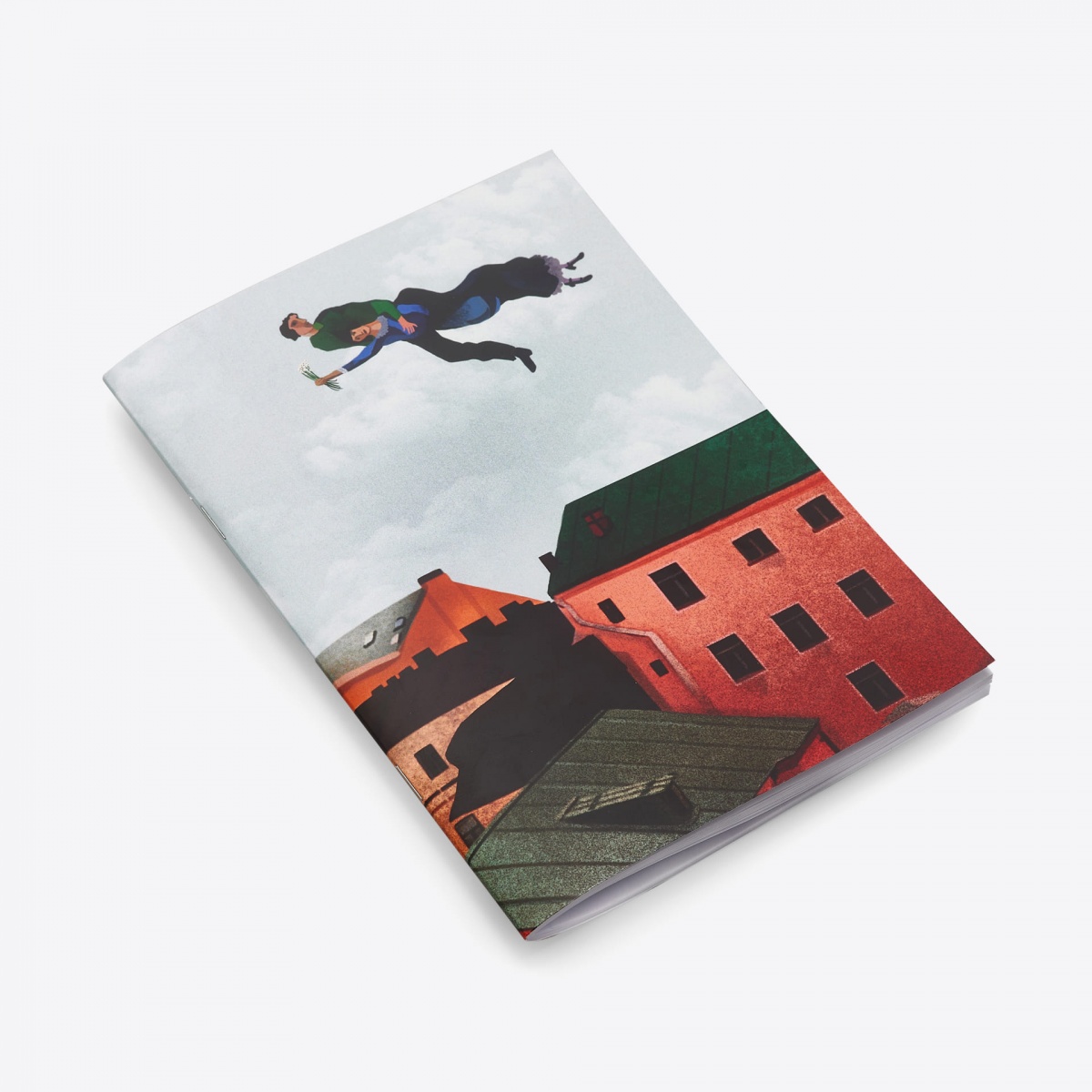 Блокнот А5 «Над Минском»‎