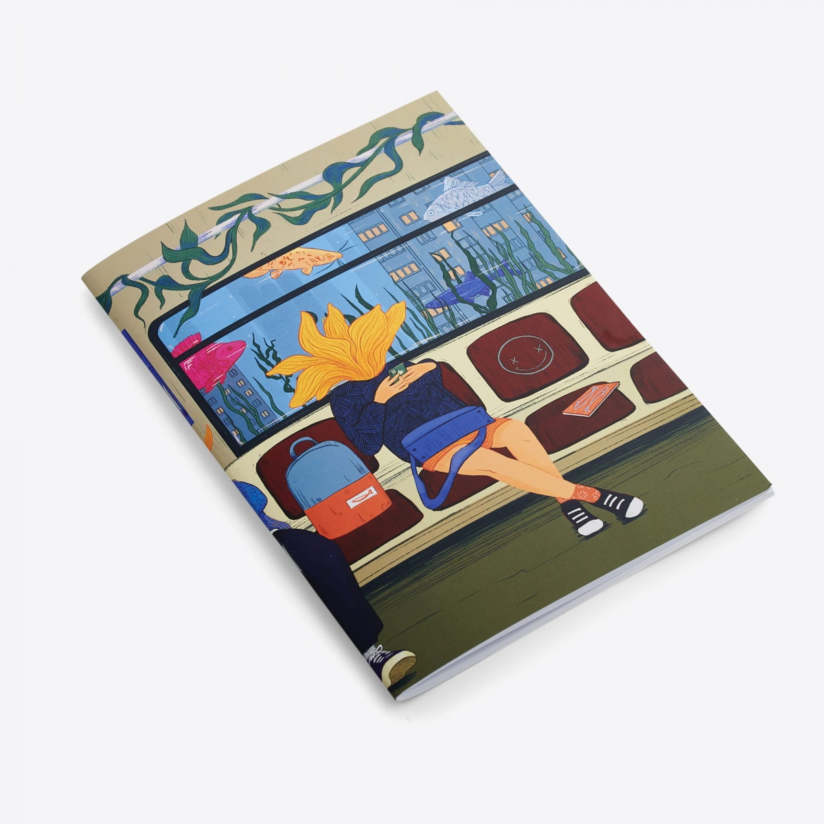 Блокнот А5 «Метро»‎