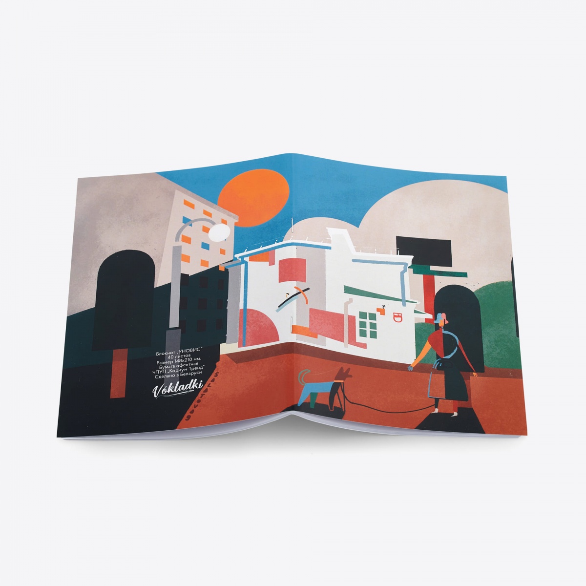 Блокнот А5 «УНОВИС»‎